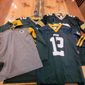Packers Jersey Lot Youth & Adult
